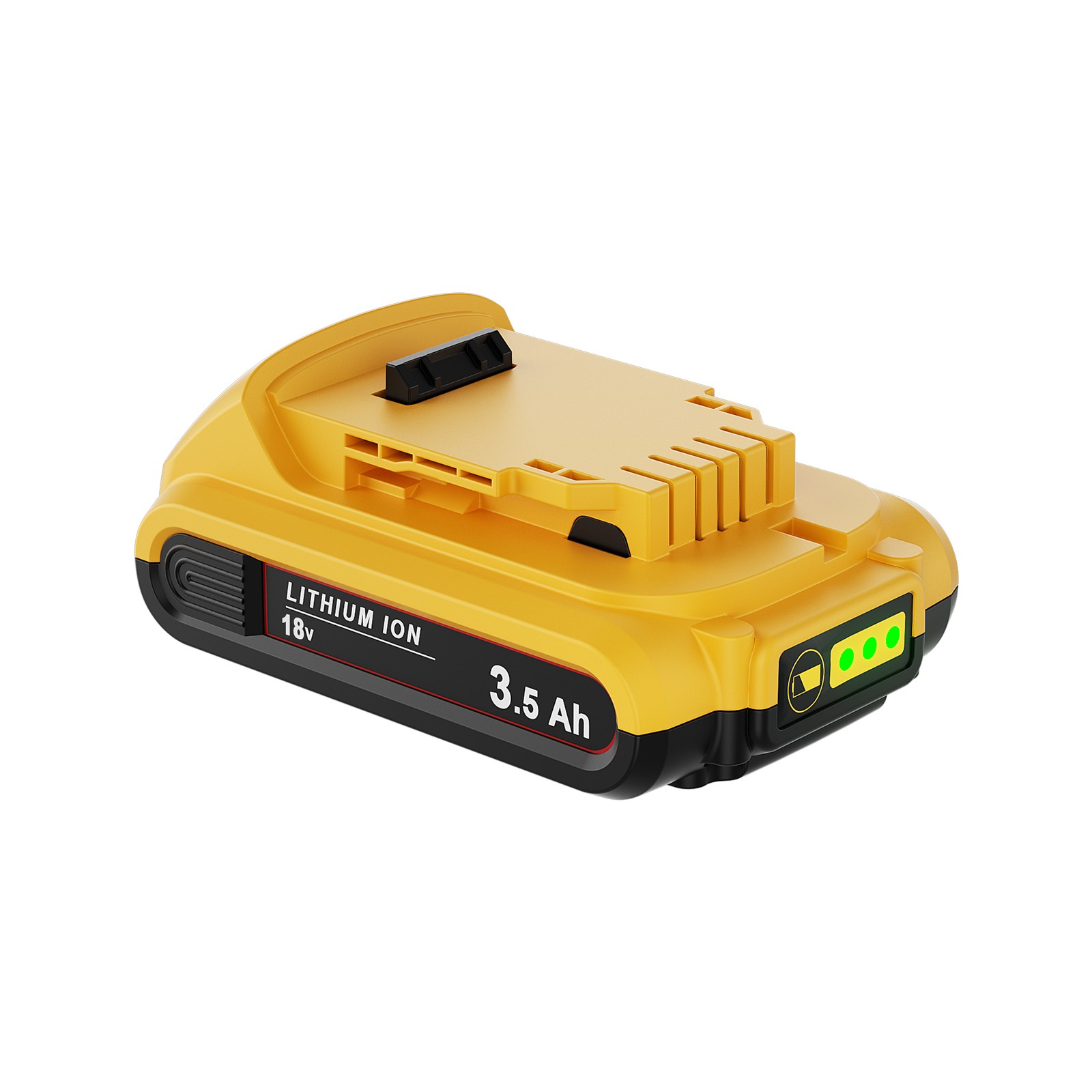 20V DCB201 For Dewalt 20 Volt Max Lithium 3500mAh Battery DCB203 DCB206 1-2Pack