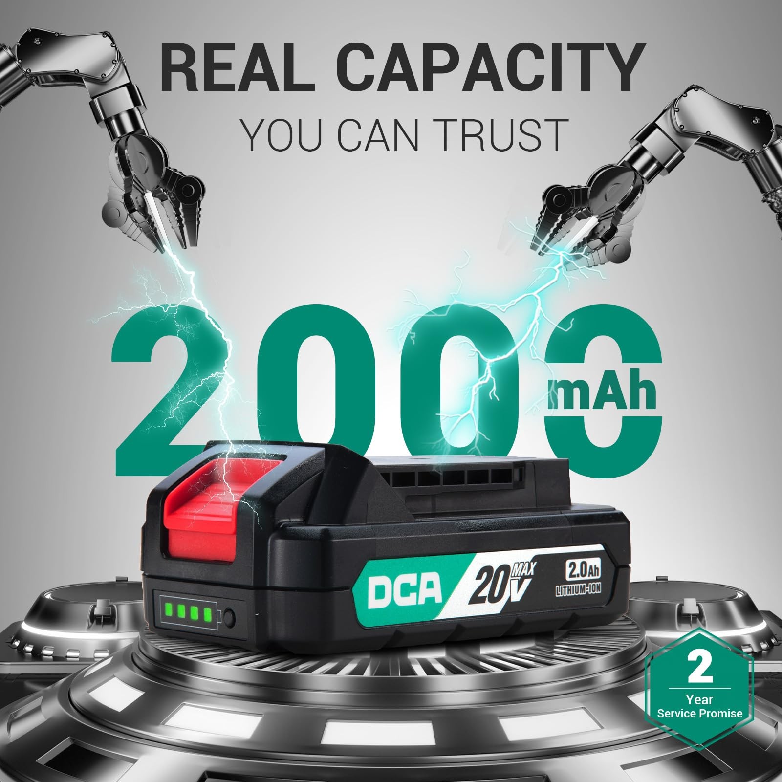 DCA Cordless Drill Set 354 in-lbs Torque 3/8″ Keyless Chuck Electric Power Drill