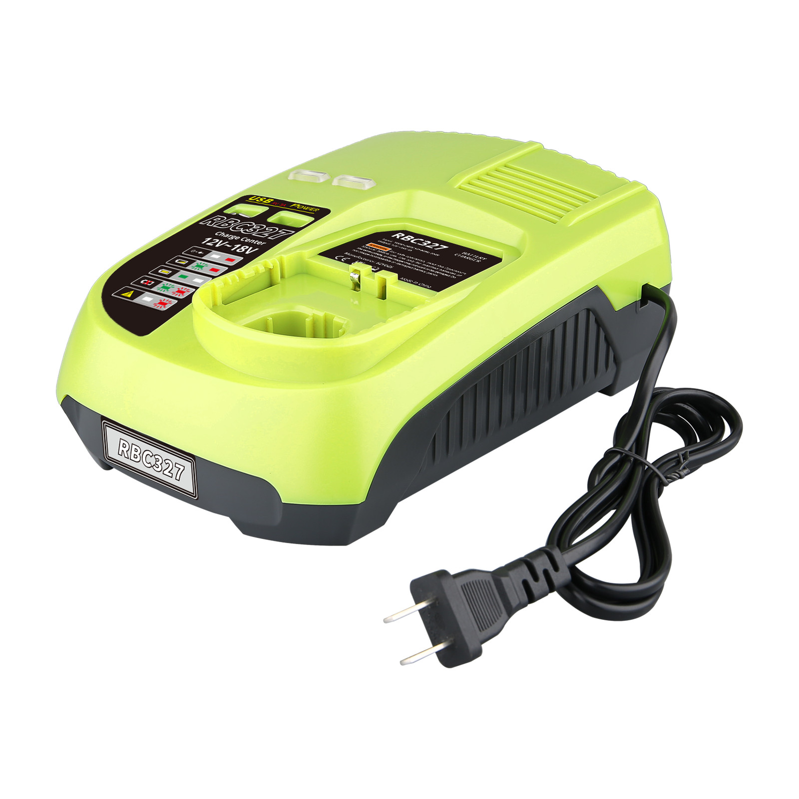 P117 Fast Charger For RYOBI For One+ Plus P108 18V High Capacity Lithium Battery