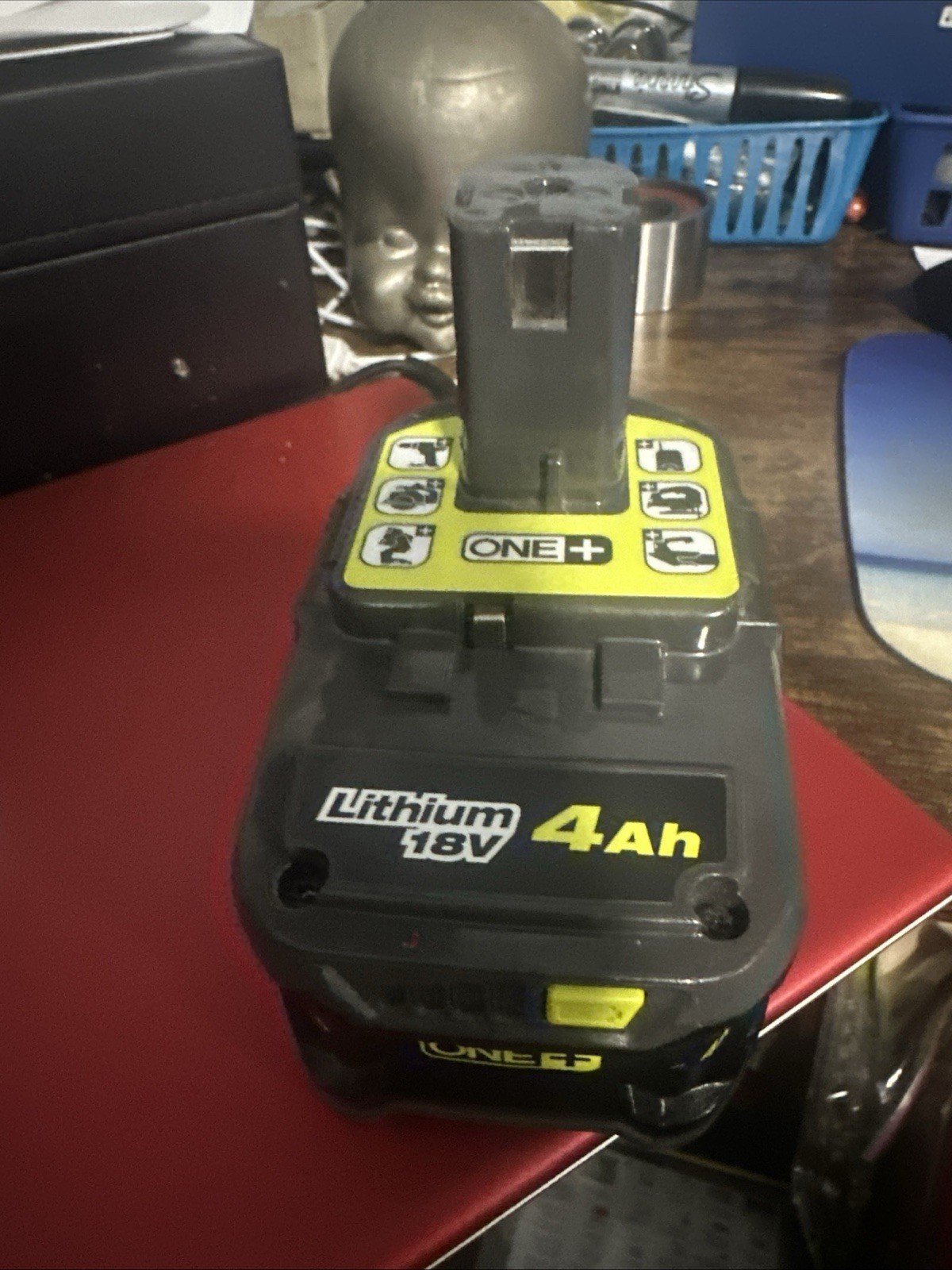 Use OEM Tested Ryobi P197 18V 4Ah Lithium Battery For Any 18V Ryobi Tools. A