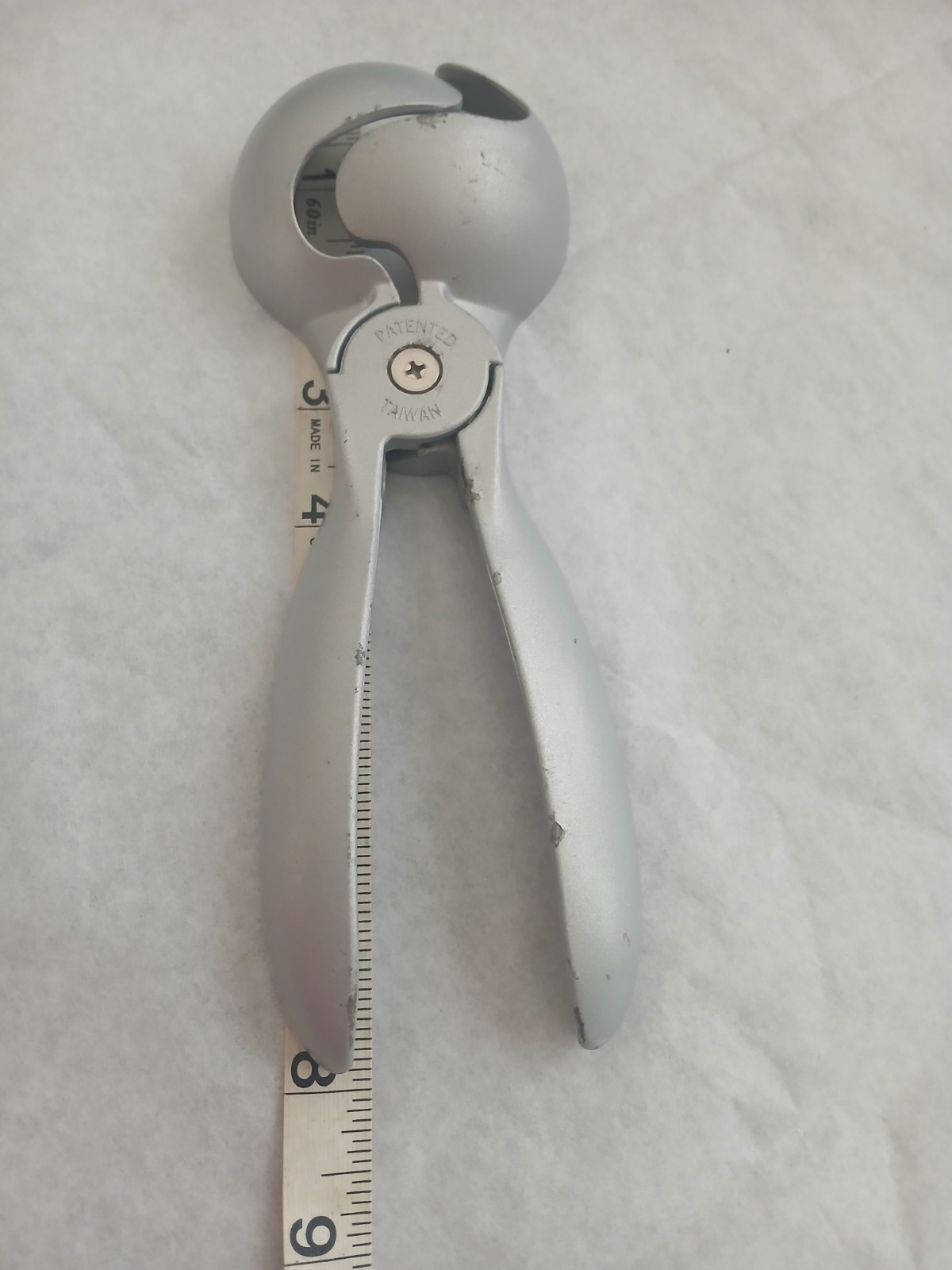 Good Cook Nut & Shell Cracker Silver Metal Less Than 10in