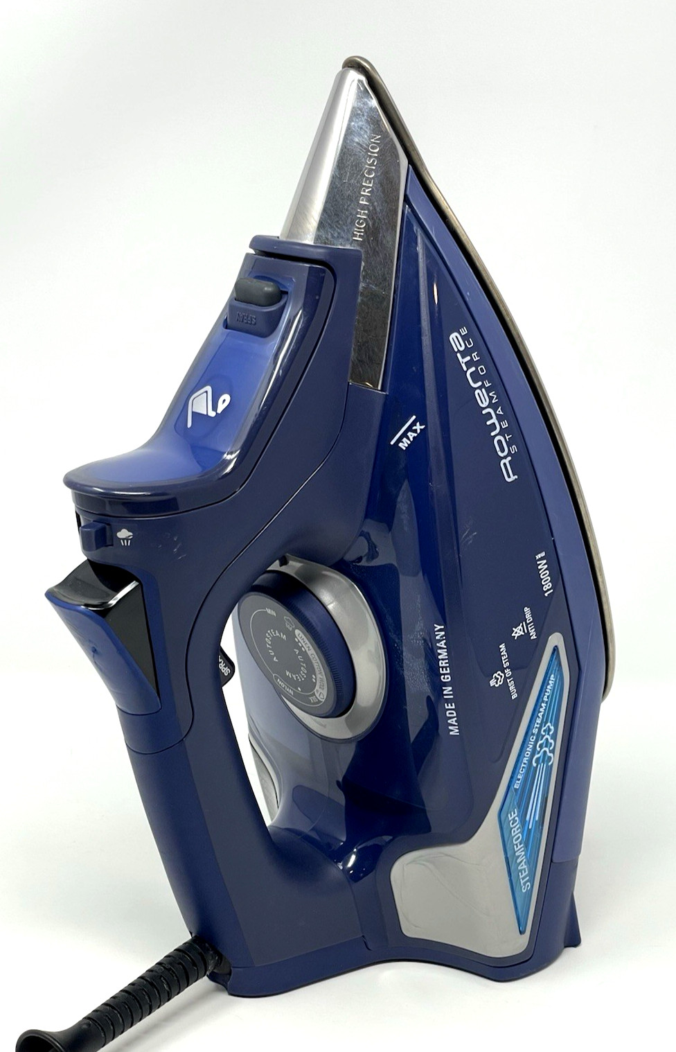 Rowenta DW9280 SteamForce Clothes Iron 1800W Stainless Soleplate Germany – Nice!