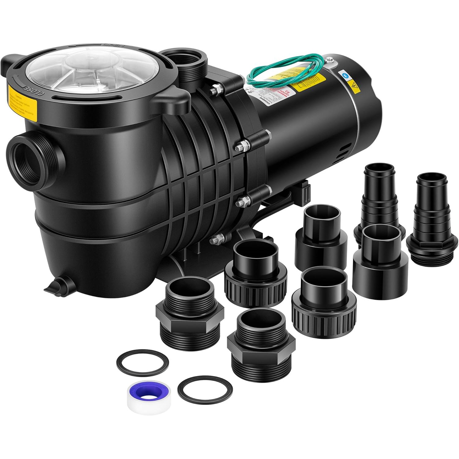1.5HP 2HP Swimming Pool Pump Replacement for Hayward In/Above Ground 115V/230V