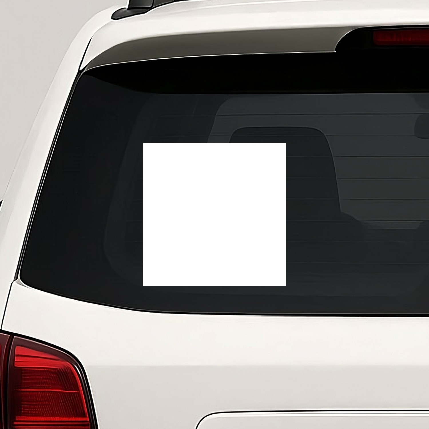Square Vinyl Die Cut Decal Sticker – Shape