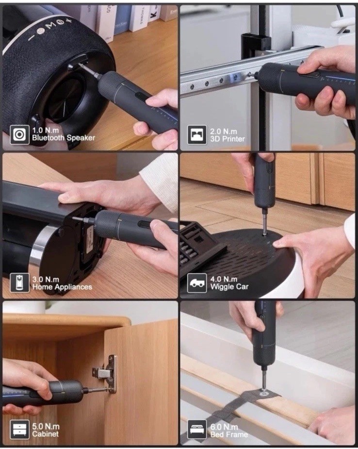 Fanttik S2 Pro Electric Screwdriver, Cordless Screwdriver Set