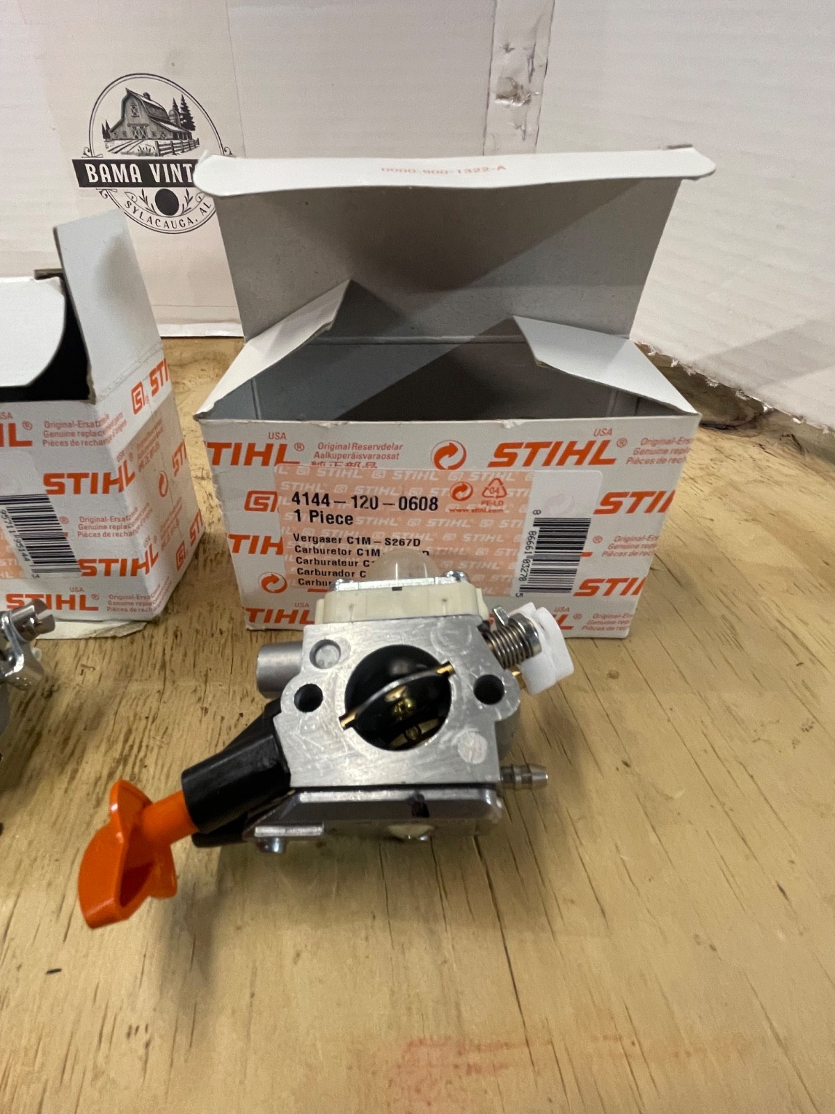 Lot of 3 NOS STIHL carbs