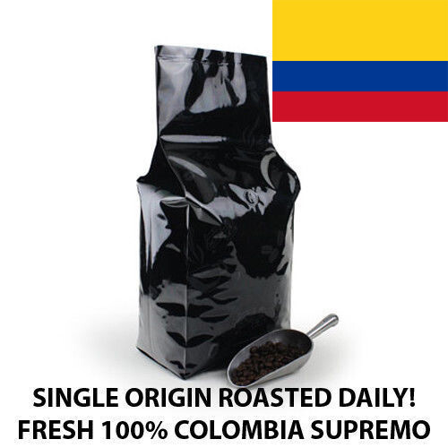 2 lb 5 lb 10 lb COLOMBIA SUPREMO FRESH ROASTED COLOMBIAN COFFEE BEANS – ARABICA