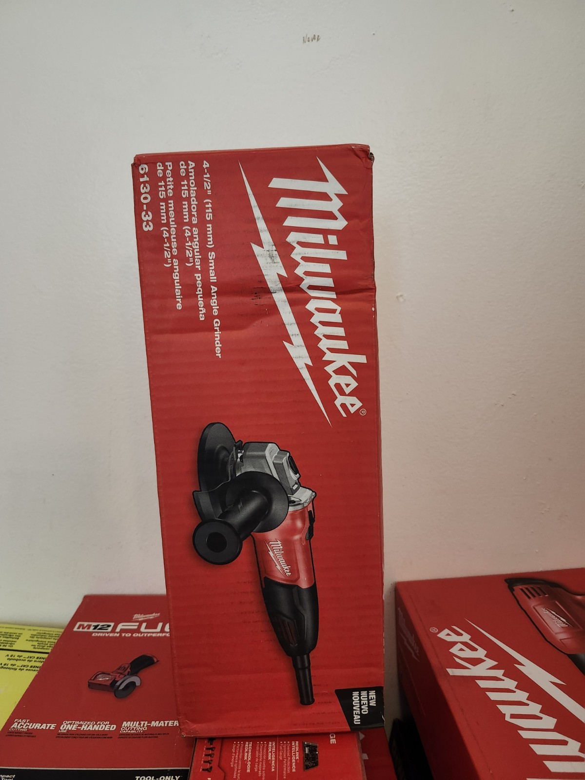 Milwaukee 4-1/2 in Corded Electric Angle Grinder Rotary/Circular 6130-33