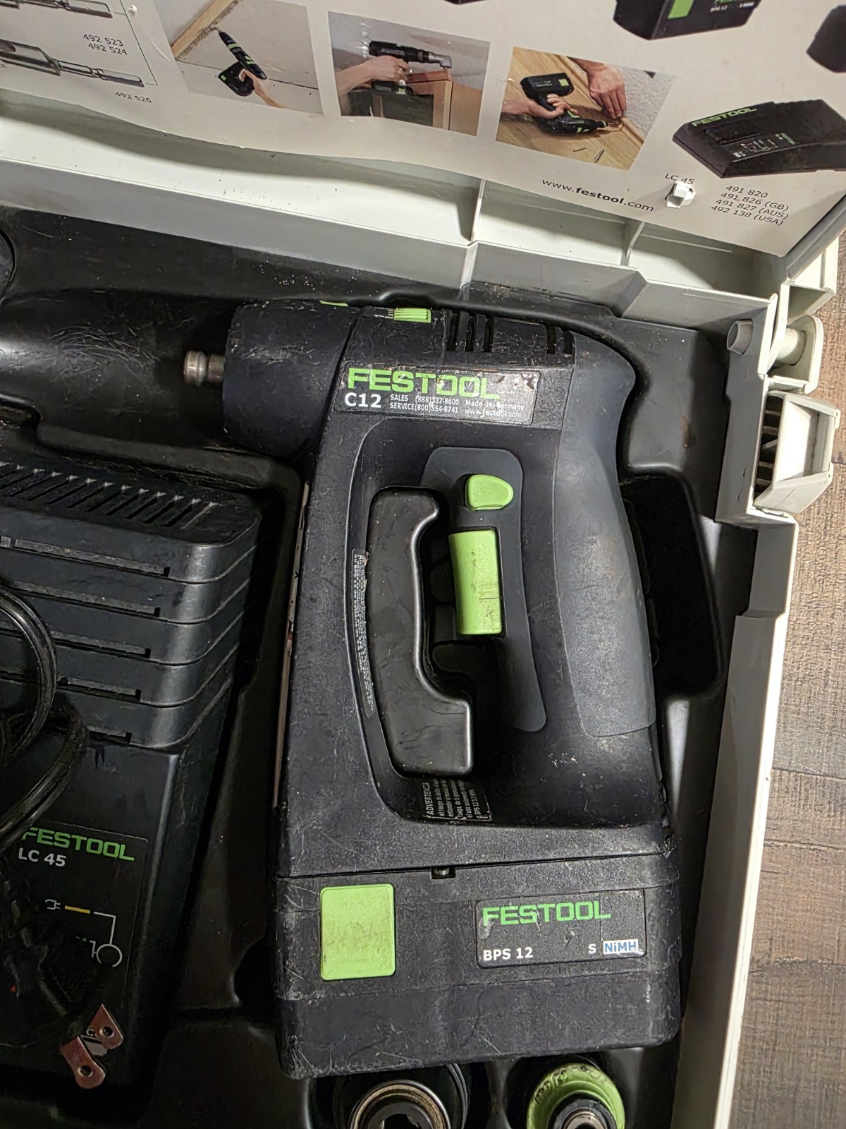 Festool C12 CE-MH45-Plus USA – READ DESCRIPTION