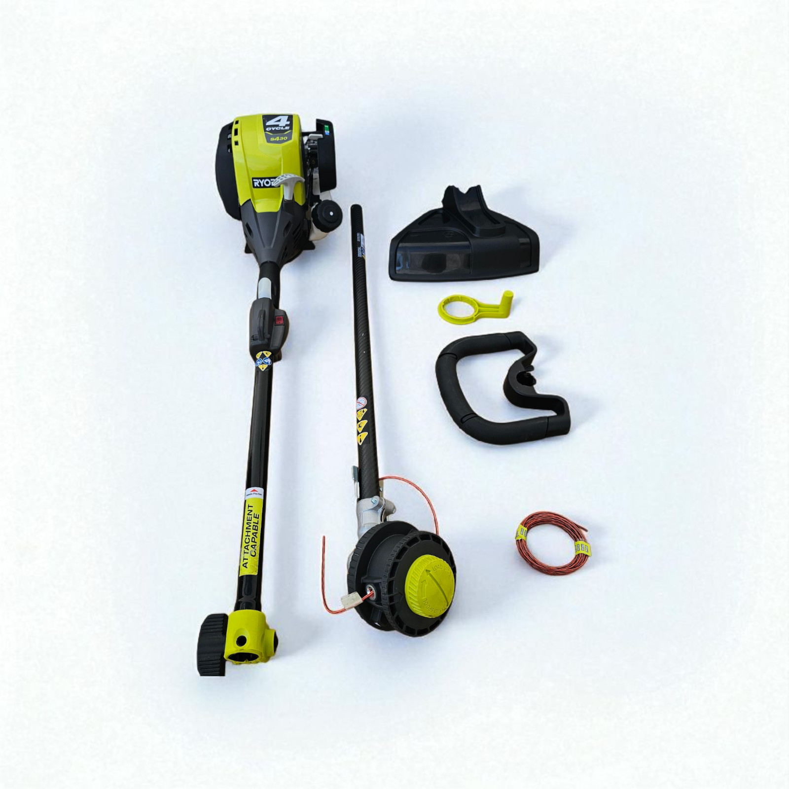Ryobi RY4CSS 4-Cycle 30cc Straight Shaft Gas Trimmer – (OPEN BOX)