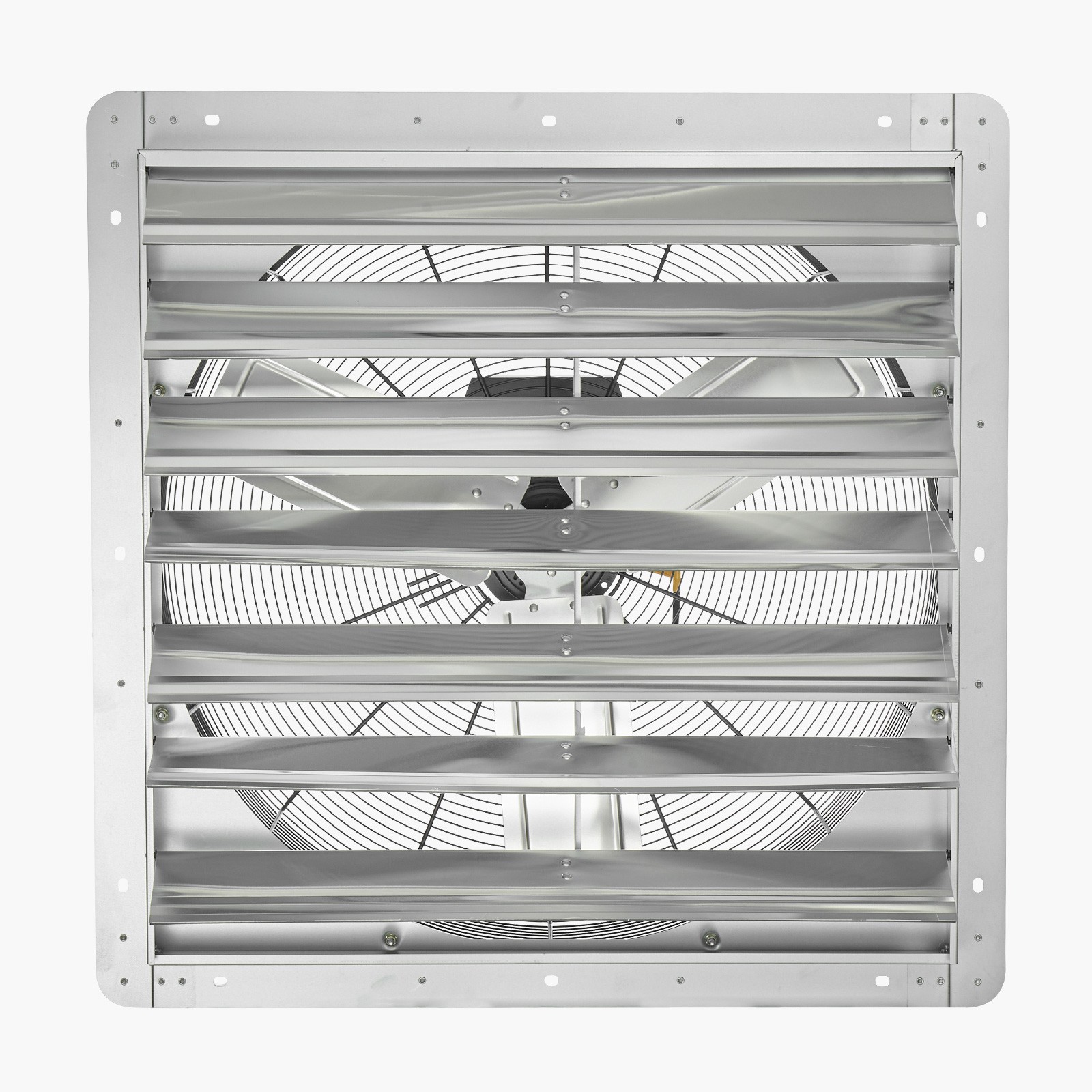 Uimoso 30 in Wall-Mounted Shutter Exhaust Fan, 6900 CFM for Sheds