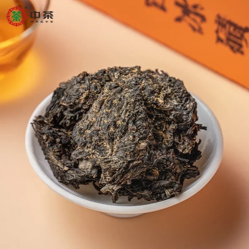 1000g CHINA TEA Anhua Dark Tea Hand-built Fu Brick Yuntai Moraine Black Tea