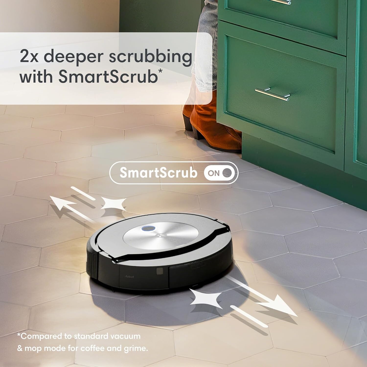 iRobot Roomba Combo j7+ Vacuum & Mop – Self-Emptying – Certified Refurbished!