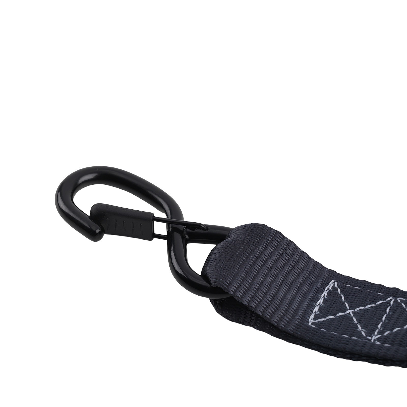 4 Pack Retractable Ratchet Tie Down Straps 1.6” x 8′ 5208 lbs Heaty Duty Black