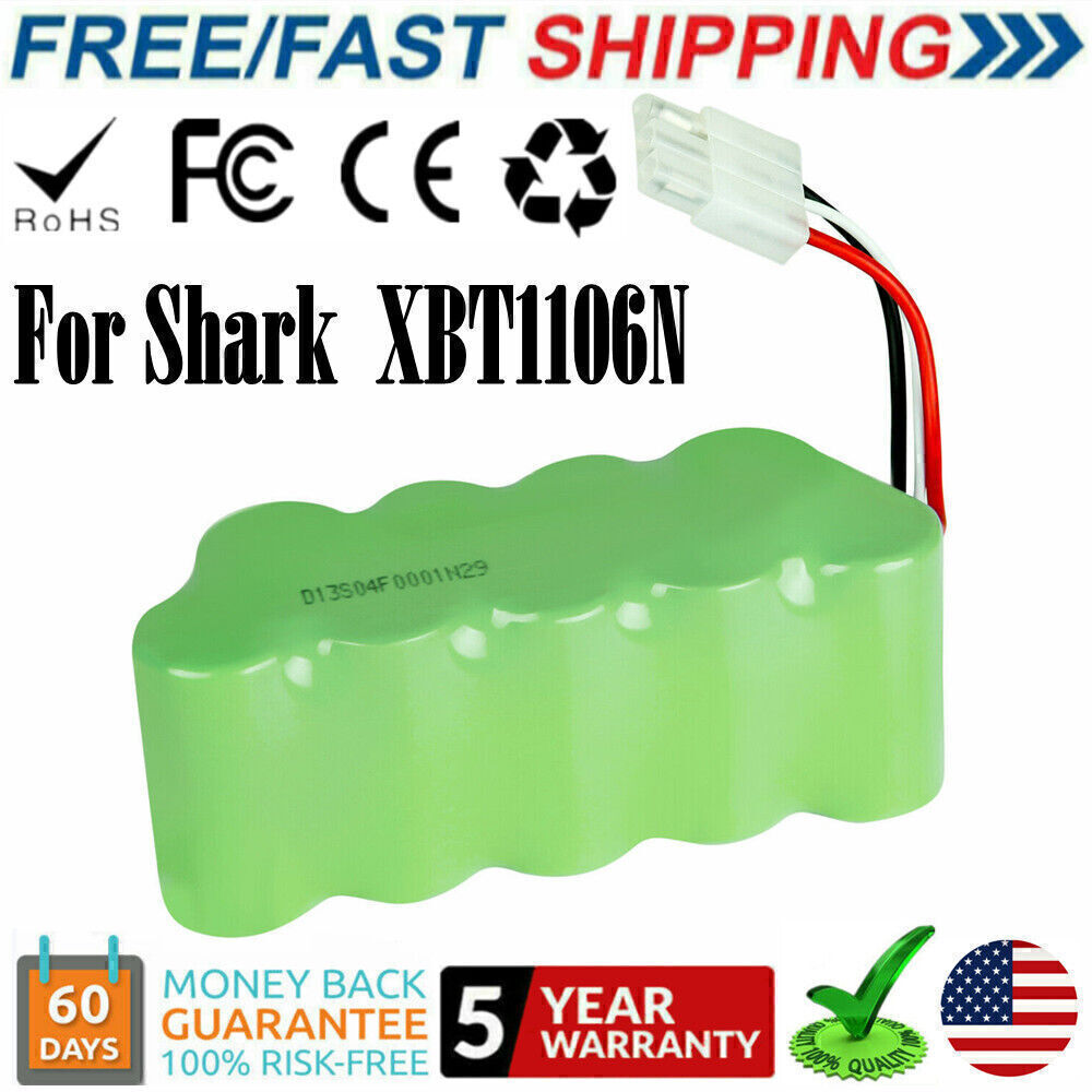 1-2Pcs 3.5Ah Vacuum Battery for Shark XBT1106N SV1110 SV1110N SV11O6N Ni-Mh Tool