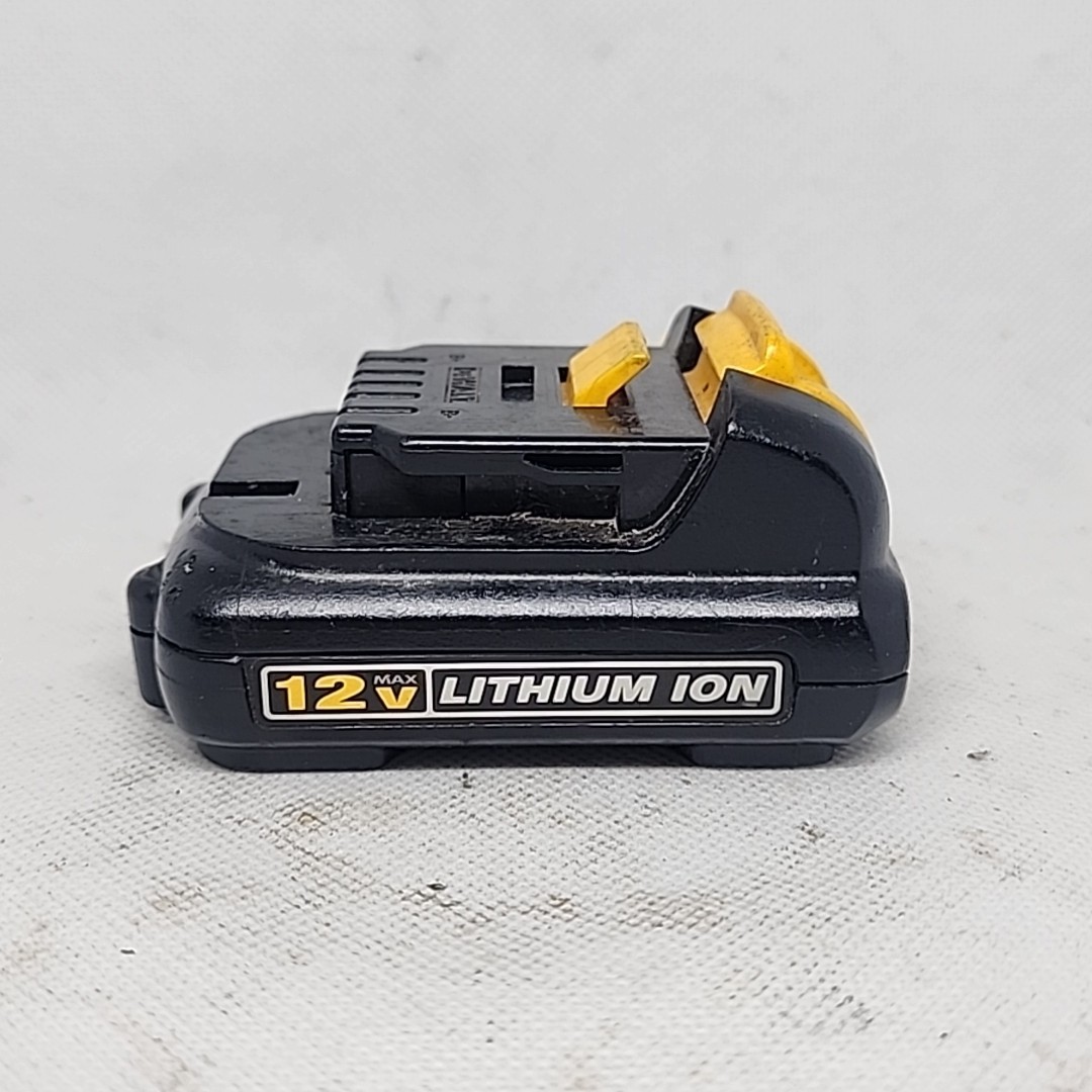 OEM Genuine DeWalt DCB120 12V MAX Lithium Ion 2014 REFRESHED 1.3Ah Battery Pack