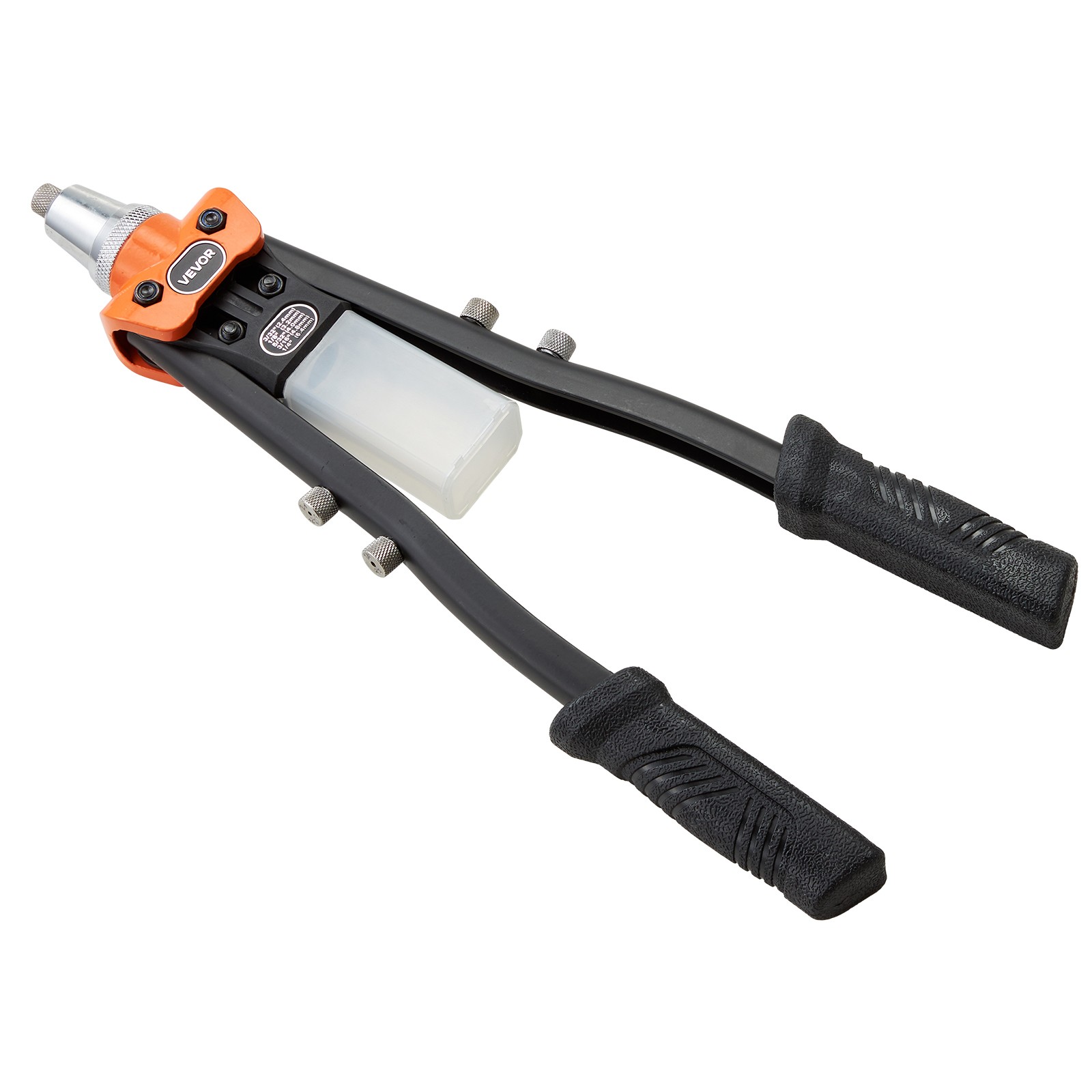 VEVOR Pop Rivet Gun Kit Single Hand Riveter with 230 Blind Rivets for Metal