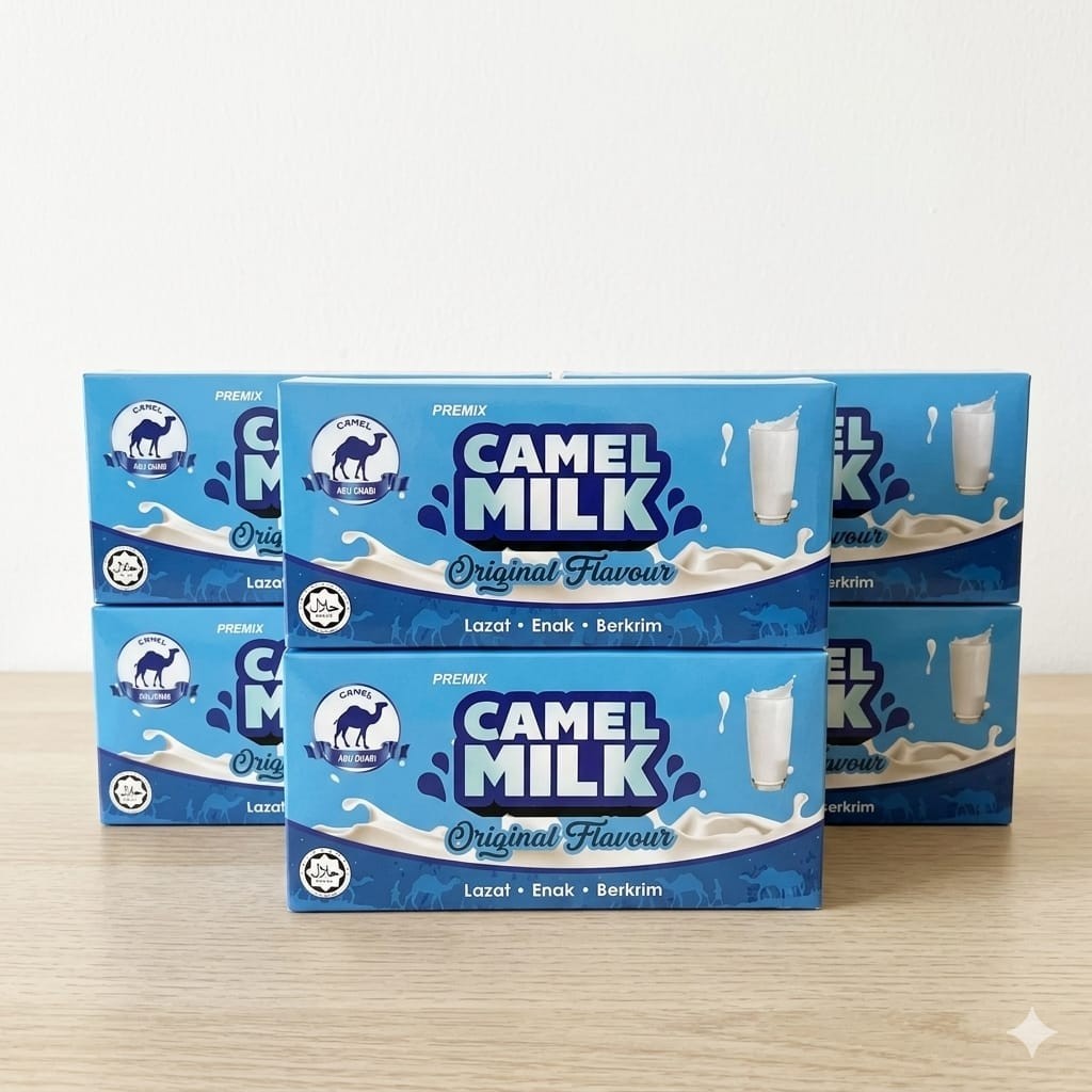 5 Box Original Camel Milk Powder Halal Pure DHL free shipping