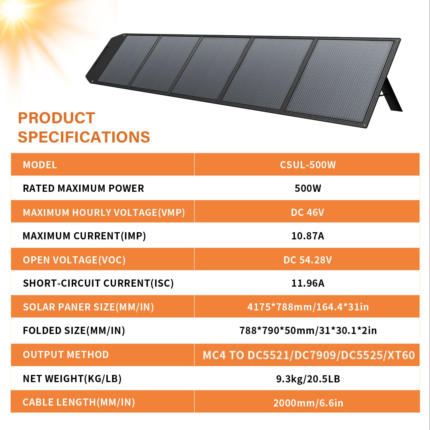 400W 300W 200W Foldable Portable Solar Panel for Power Station Outdoor Camping