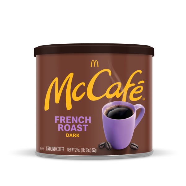 McCafe French Roast, Ground Coffee, Dark Roast, 29oz. Canned