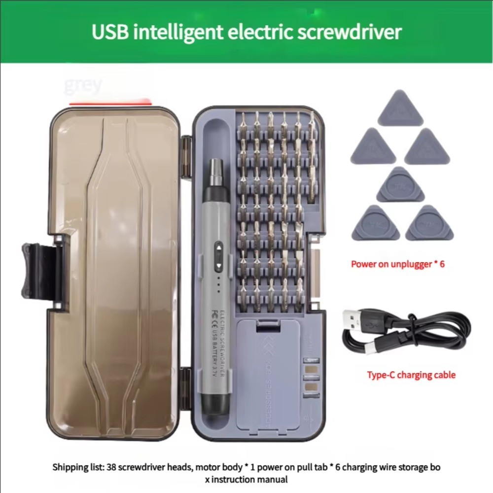 Cordless 46 in 1 Electric Screwdriver USB Rechargeable Precision Kit