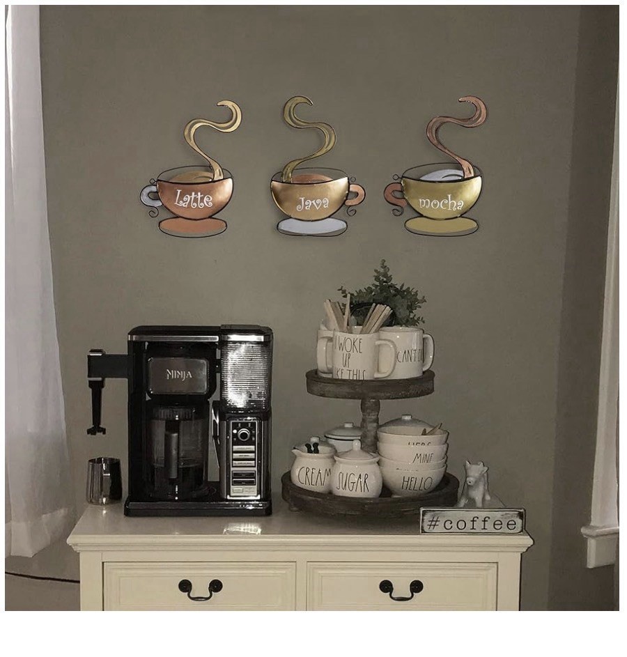 Coffe wall art 7.5in X