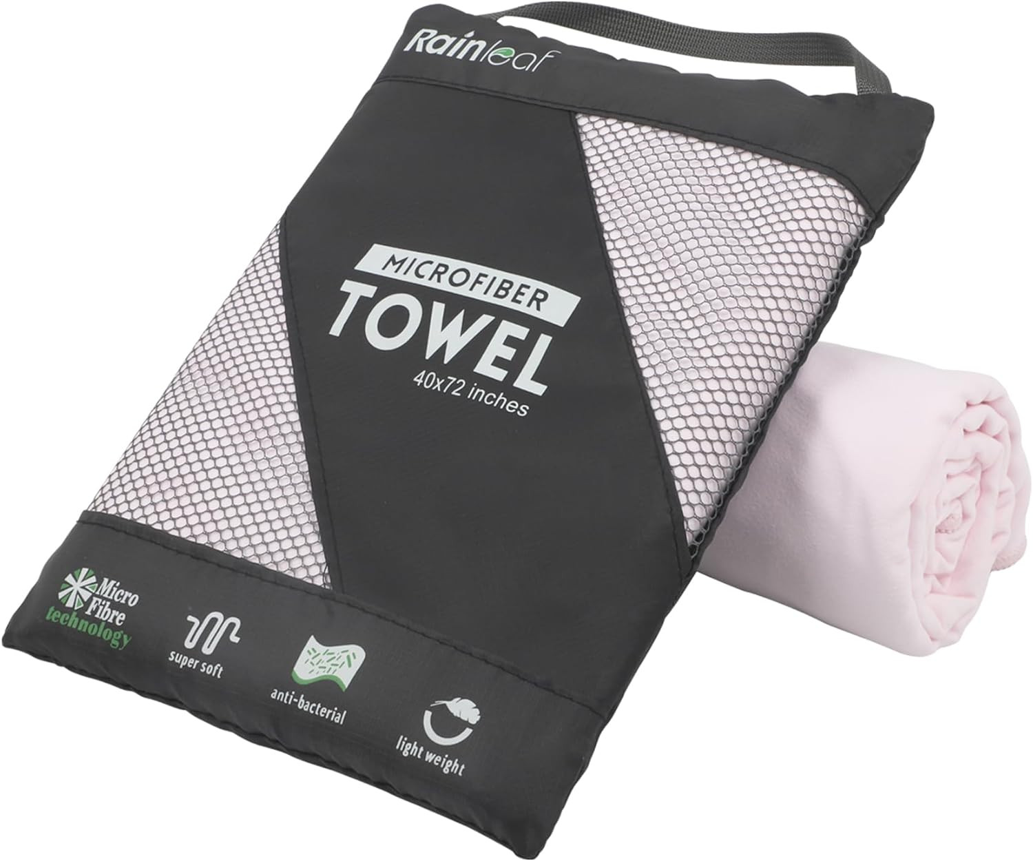 Compact Microfiber Towel – Quick Dry, Ultra Absorbent, Ideal for Travel & Sports