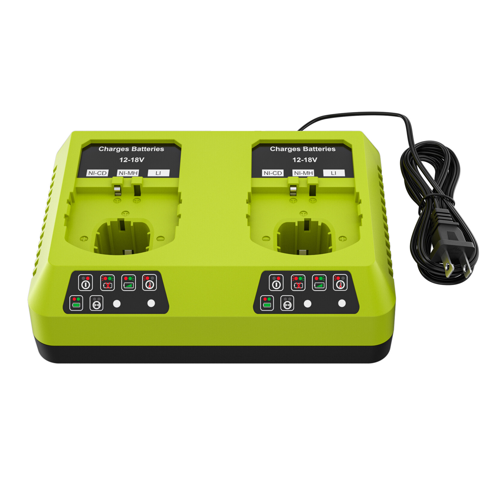 NEW P117 Charger For RYOBI P108 18V 18 Volt One Plus High Capacity Lithium