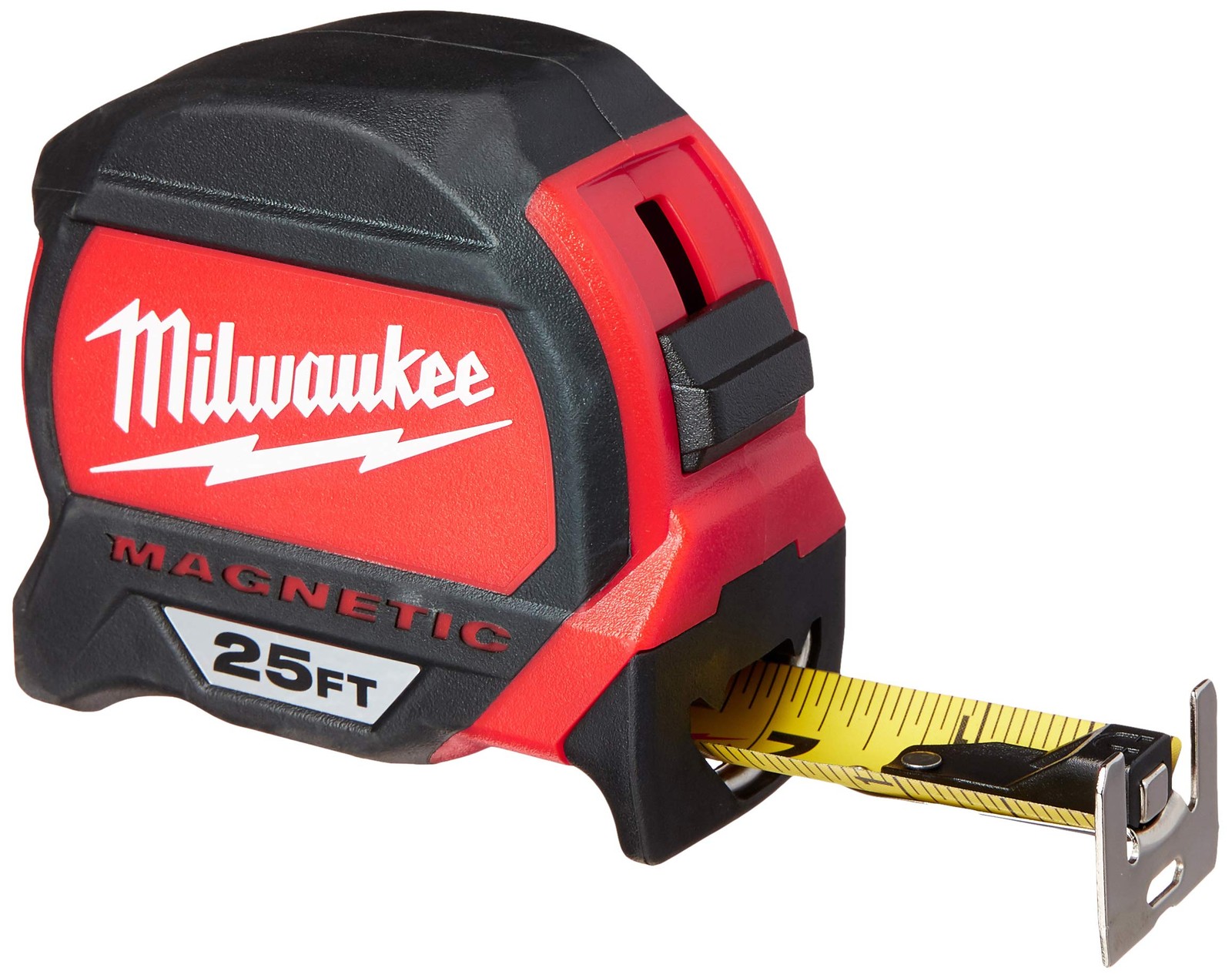 Milwaukee Tool 48-22-7125 Magnetic Tape Measure 25 ft x 1.83 Inch 7.6 m