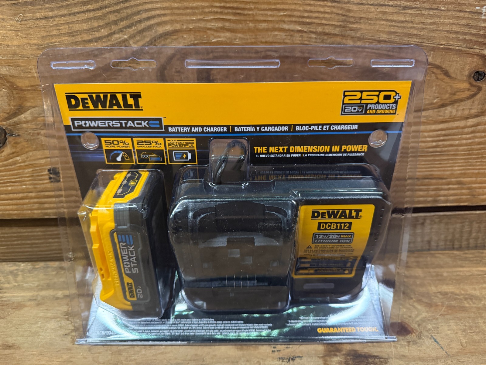 DeWALT 20V MAX POWERSTACK 1.7AH Compact Battery and Charger Kit DCBP034C (Qty)