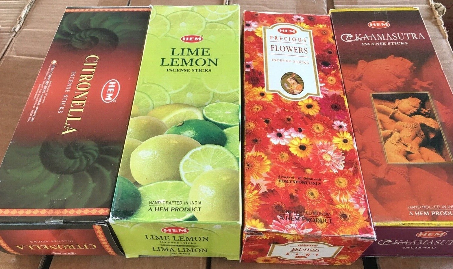 Hem Bulk Incense Sticks Box Choose Your Favorite Scent Free Shipping