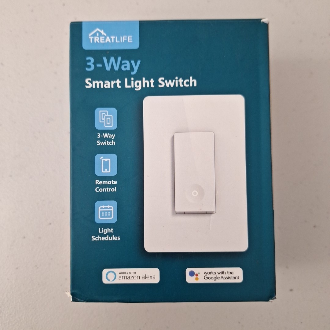 NEW Smart Dimmer Switch Light SS02S – White Amazon Alexa and Google Compatible