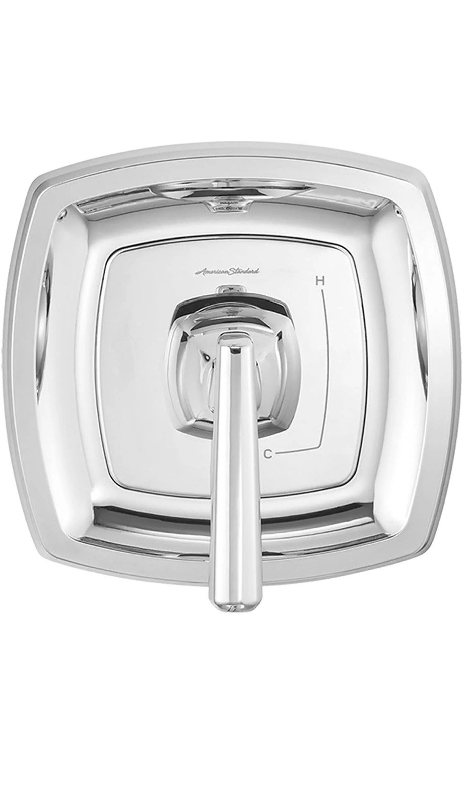 American Standard T018500.002 Edgemere Chrome Shower Valve Trim Kit (New) Qty-1