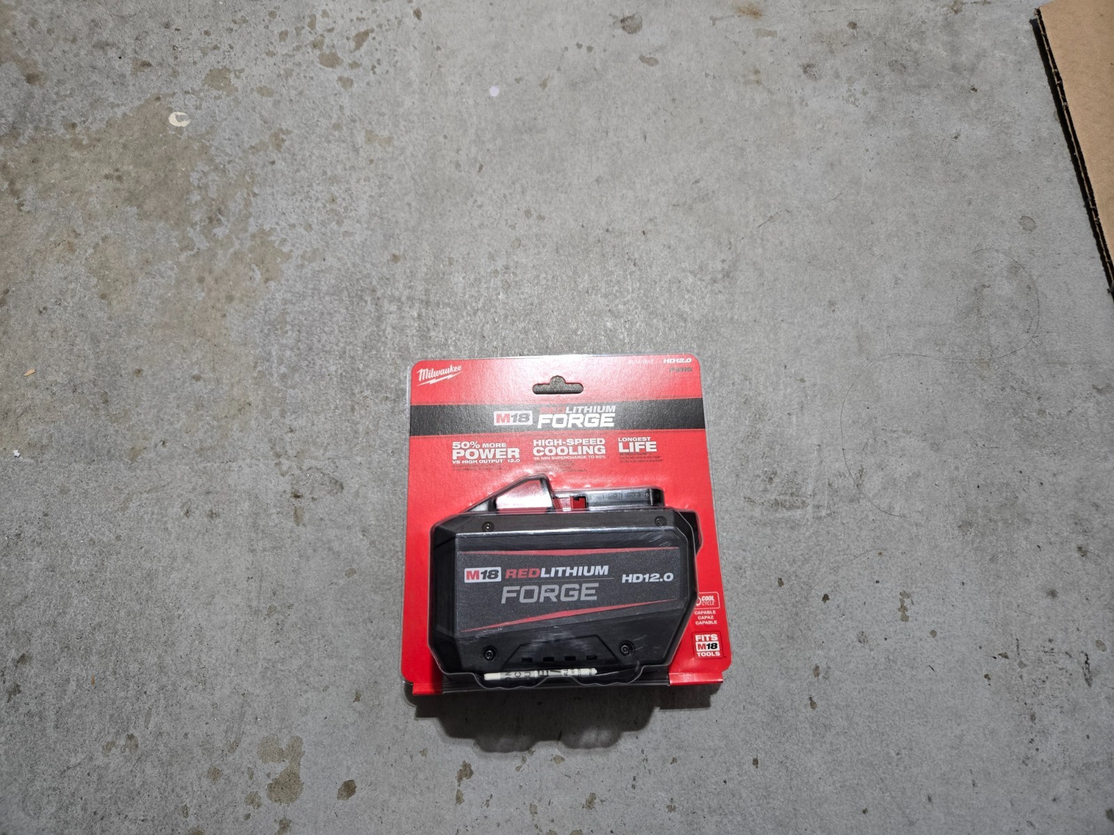Milwaukee M18 Redlithium Forge HD 12.0 Amp Battery 48-11-1813