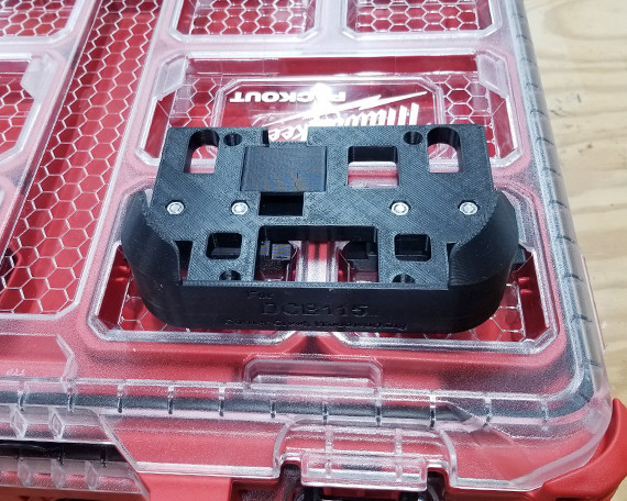 Packout Mount for Dewalt DCB115 (Charger Not Included)