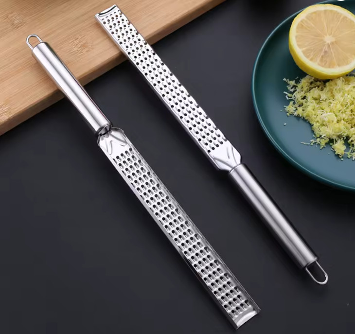 1pc Stainless Steel Kitchen Grater Lemon Citrus Cheese Garlic Zester – NEW