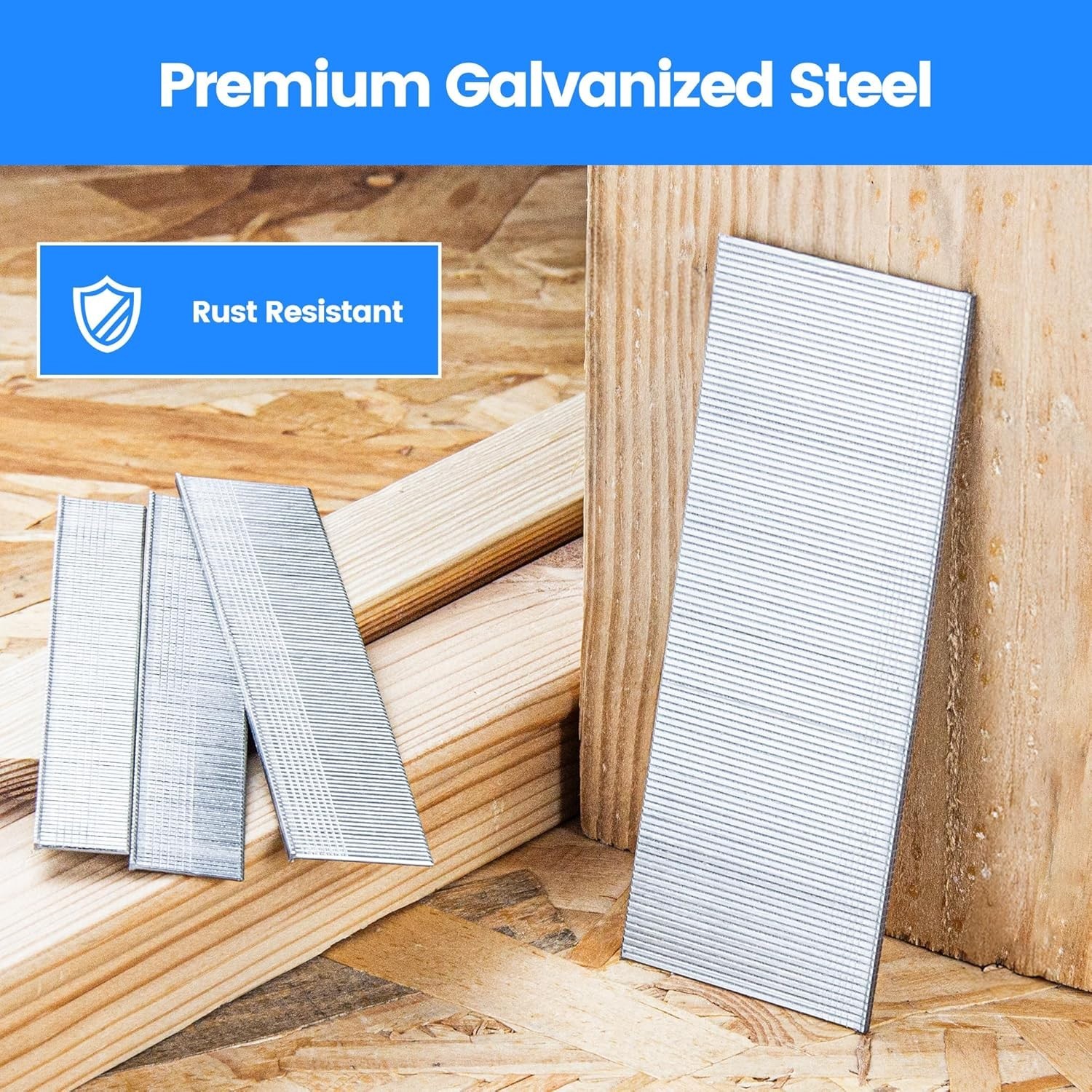 6,000 Counts 18GA Brad Nails 6 Sizes (5/8″, 3/4″, 1″, 1-1/4″, 1-1/2″, 2″) Gal.
