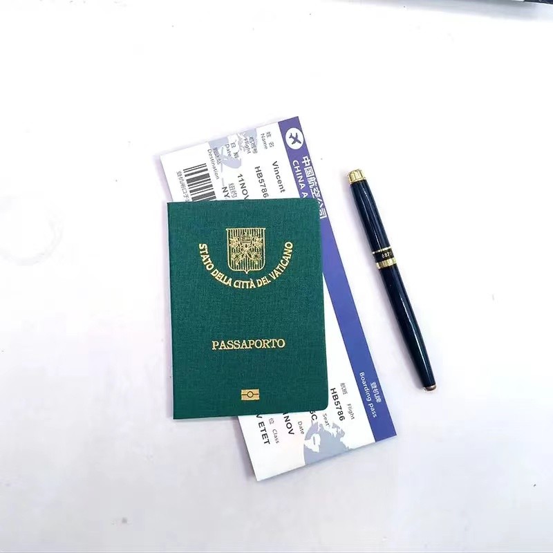 46 Countries Passport Notebook Movie Props Student Imitation Travelling Diary