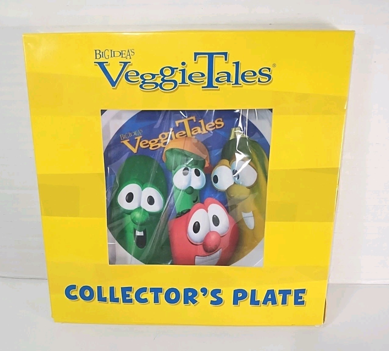 2007 VeggieTales Collectors Plate 8.5” Nostalgic NEW Sealed In Original Box RARE