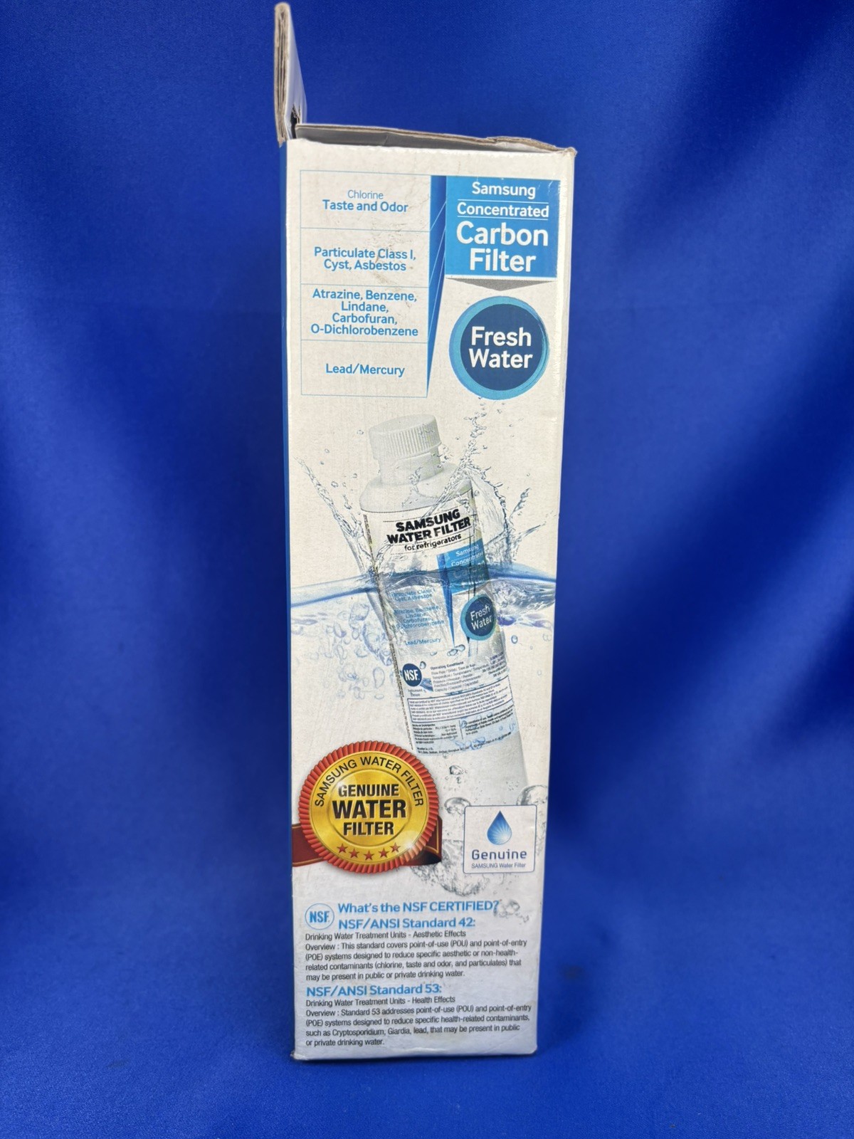 FR SH • Samsung DA29-00020B HAF-CIN/EXP Refrigerator Water Filter Genuine Carbon