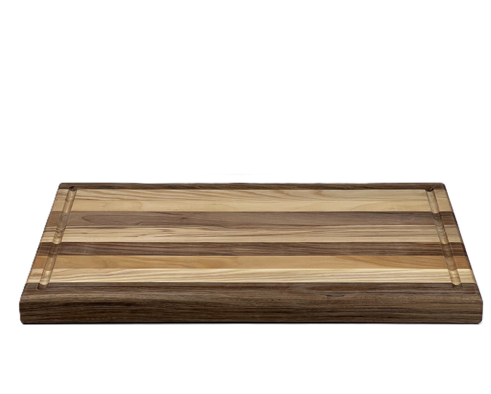 Hardwood Cutting Board Walnut Maple Cherry 18x12x1.5 Thick Juice Groove