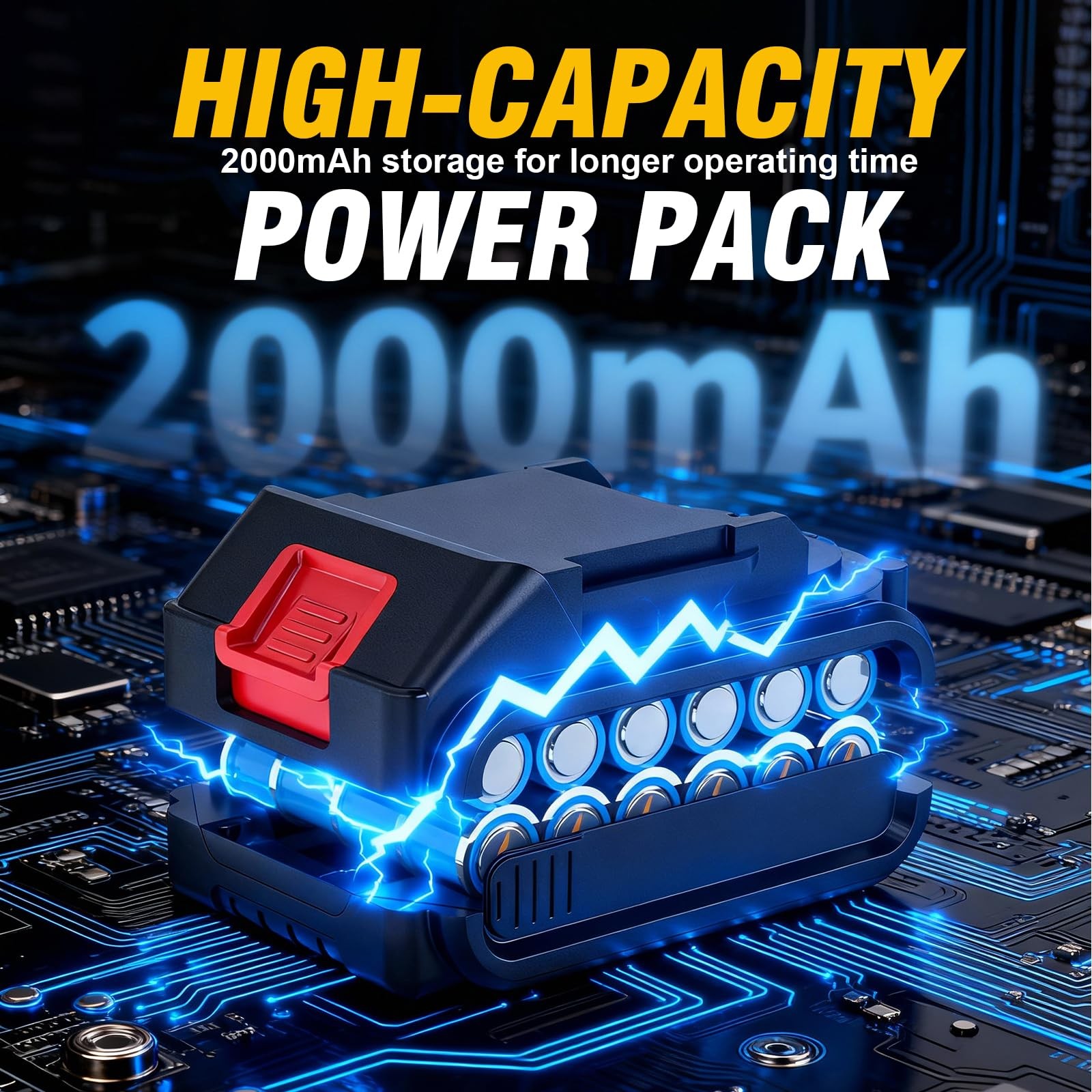 21V Brushless Cordless Drill Set, PowerDrill with 2.0Ah Battery and Charger, 575