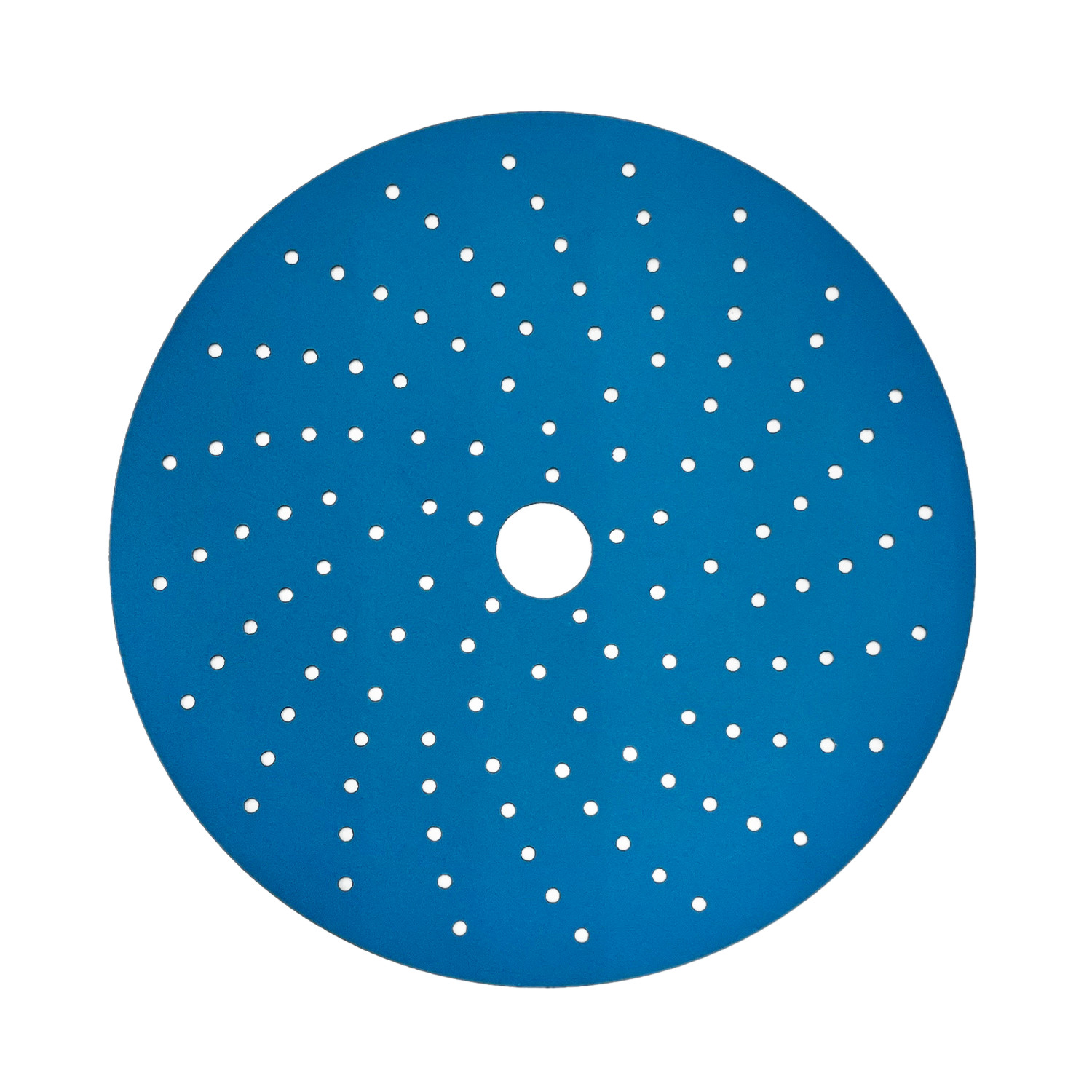 High Ground Blue Ceramic Hook & Loop 6″ w/ Holes Sanding Disc