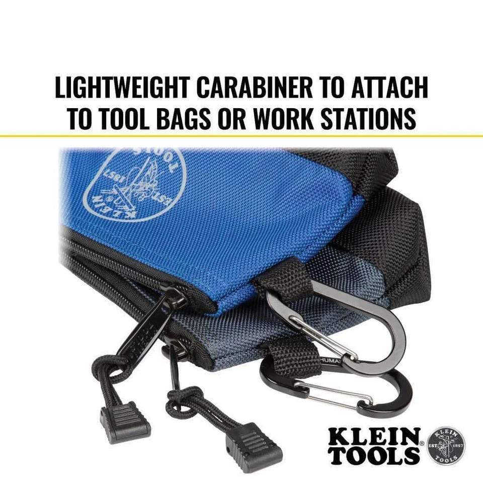 Klein Tools 7 In. and 14 In. Stand-Up Zipper Bags (2-Pack)