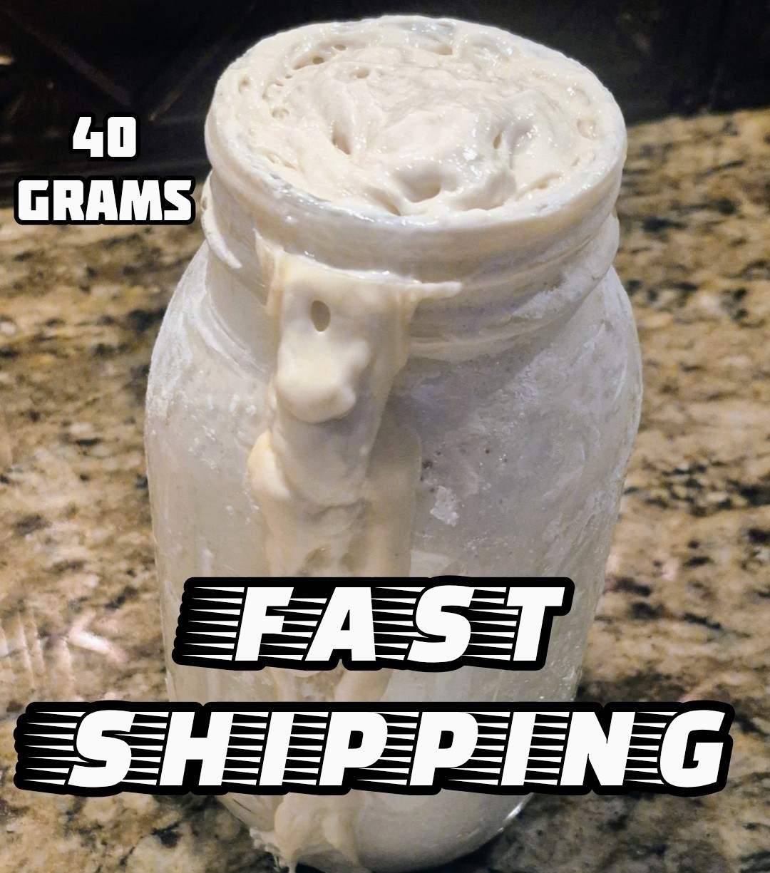 40 Grams “NO-BS” Sourdough Starter (Active In 24hrs GUARANTEED!!)