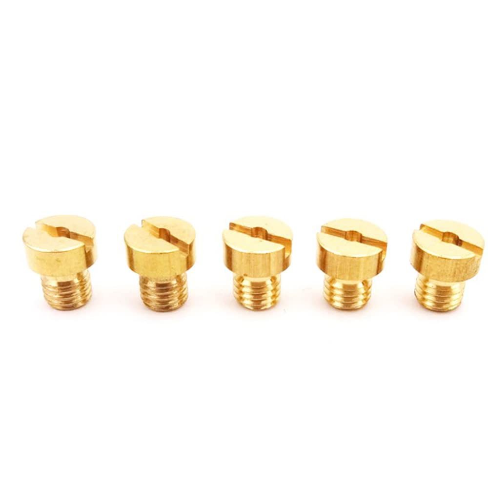 5mm Carburetor Jets #60 65 70 75 80 For 2 Stroke 50cc 60cc 66cc 80cc Motoriz