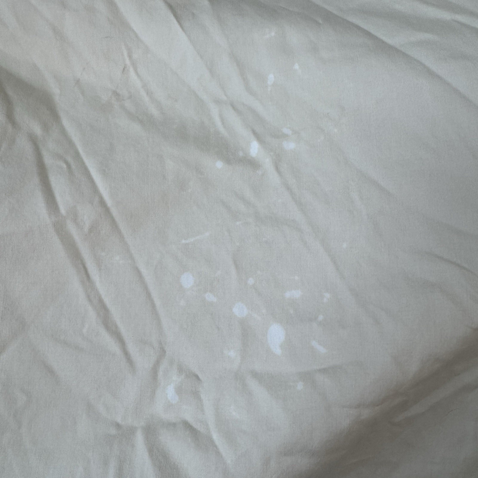 Read Description* Wamsutta Dream Zone Cream King Flat Sheet, Pima Cotton, 750tc