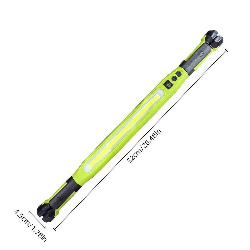 Magnetic Work Light 3000LM Rechargeable LED Work Light Bar for Garage, Workshop
