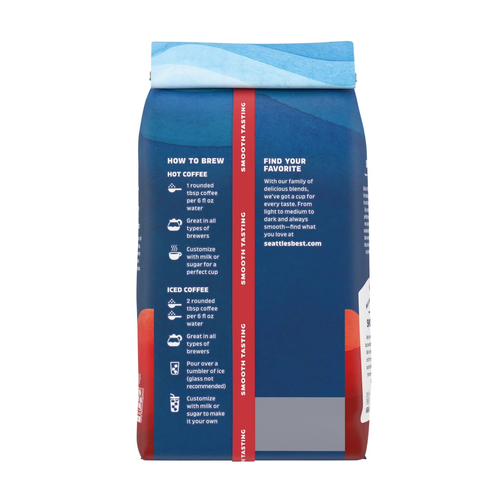 Seattle’s Best Coffee, Portside, Medium Roast, Ground Coffee 100% Arabica,12 oz.