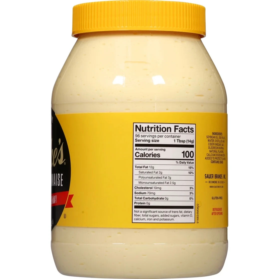 Smooth & Creamy Real Mayonnaise, 48 Fl Oz